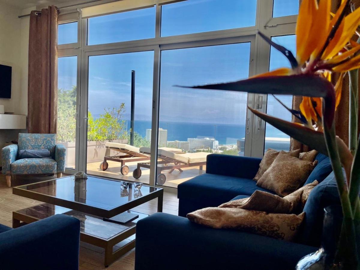 Flyviewflatsgold Privatehottub With Seaview Apartment Ixia  Exterior photo